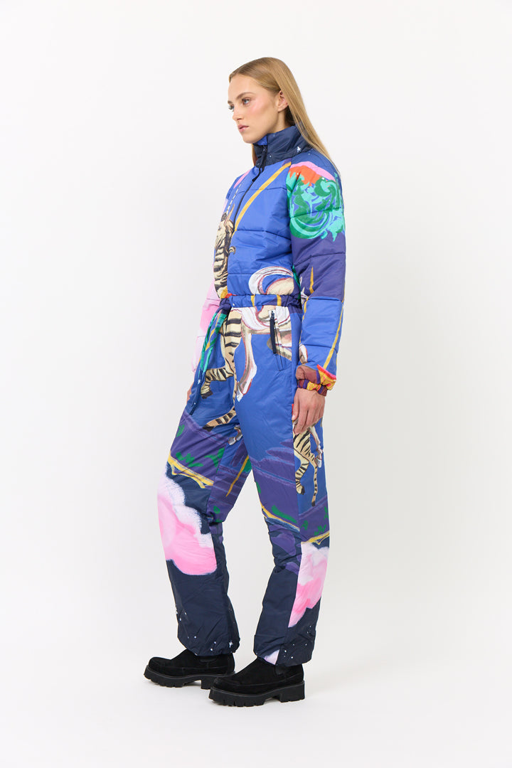 HUNKØN Kiwi Snowsuit Jumpsuits Dream Fairground Art Print