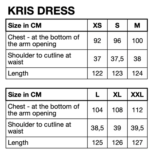 HUNKØN Kris Dress Dresses White