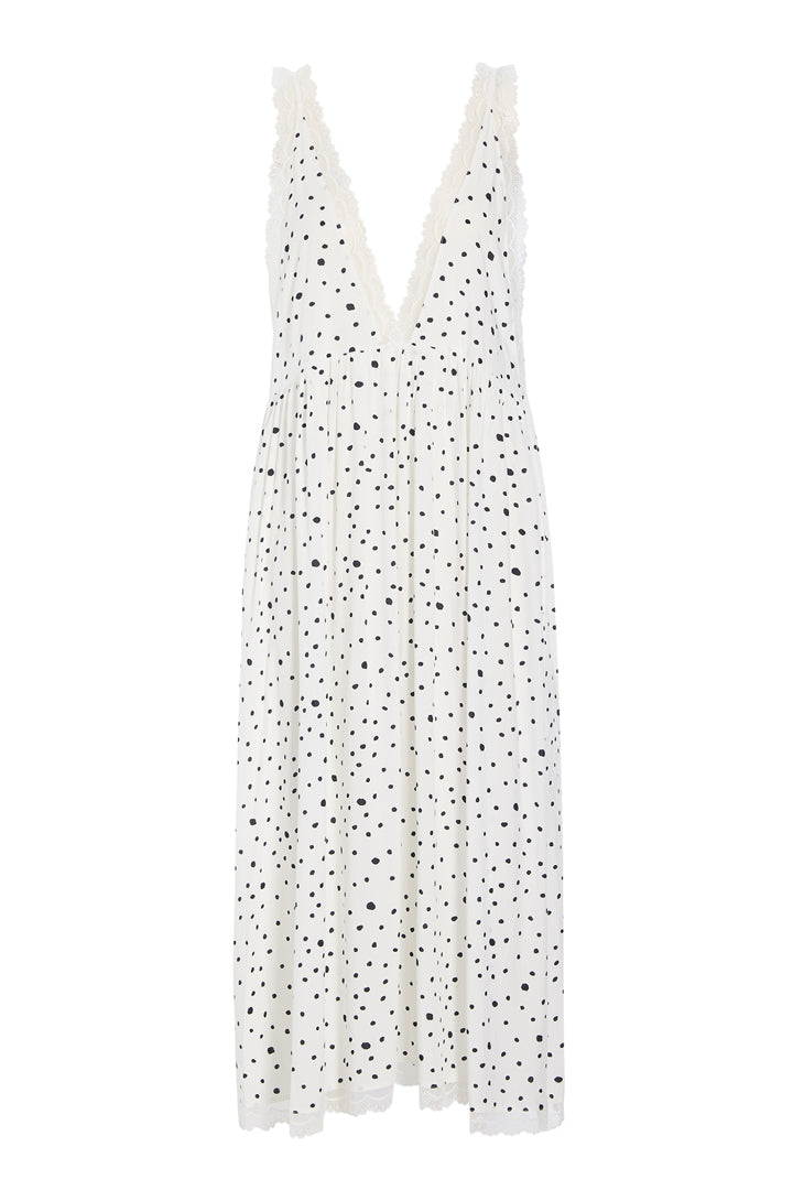 HUNKØN Kris Dress Dresses White