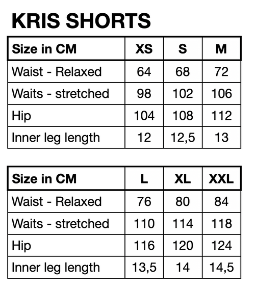 HUNKØN Kris Shorts Shorts Black w/White dots