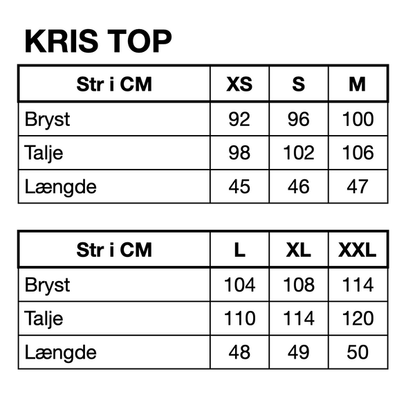 HUNKØN Kris Top Tops Black w/White dots