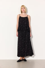 HUNKØN Kris Top Tops Black w/White dots