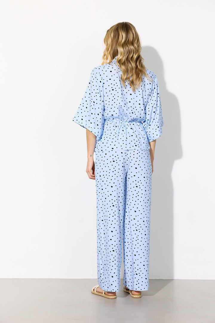 HUNKØN Kris Trousers Trousers Blue