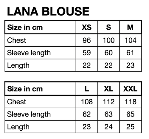 HUNKØN Lana Blouse Blouses Pastels