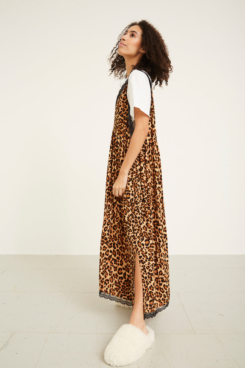 HUNKØN Lee Dress Dresses Leopard