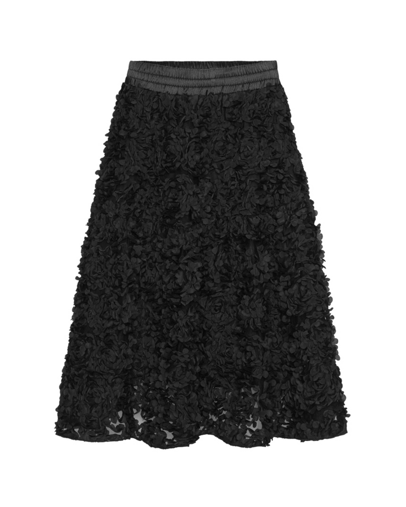 HUNKØN Leia A-Line skirt Skirts Black