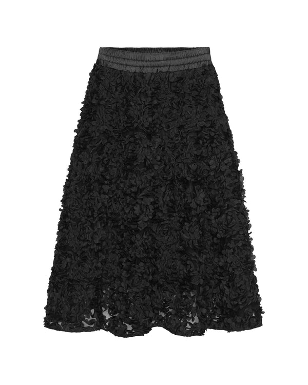 HUNKØN Leia A-Line skirt Skirts Black