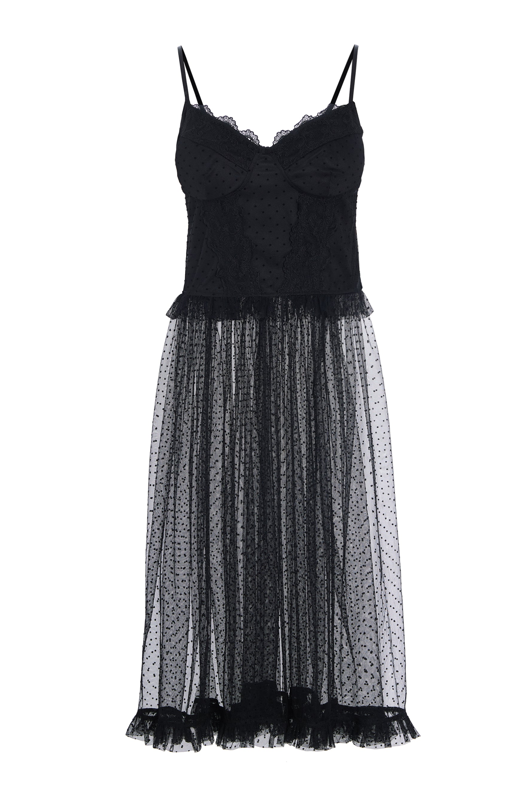 HUNKØN Leslie dress Dresses Black
