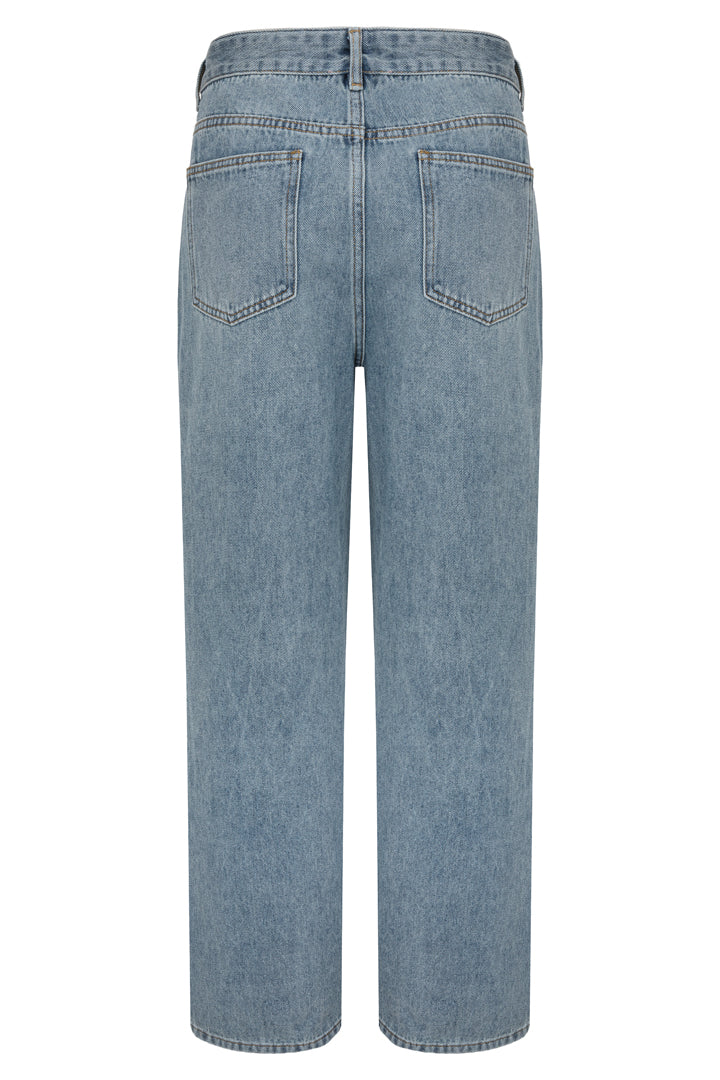 HUNKØN Lou Jeans Trousers Light Denim