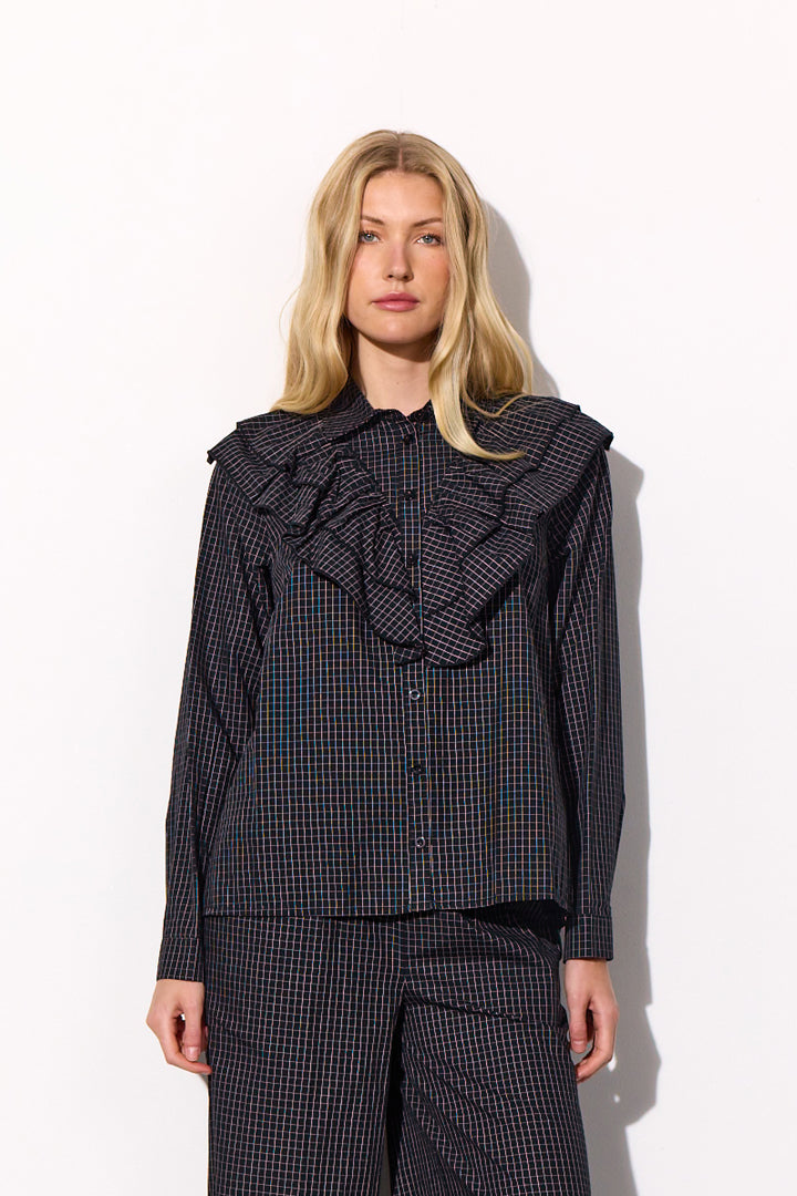 HUNKØN Luca Shirt Shirts Black