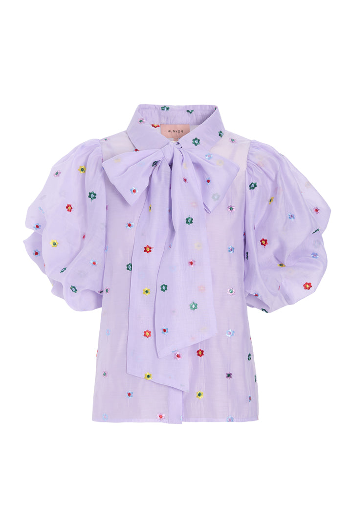 HUNKØN Lucia Shirt Shirts Lavender