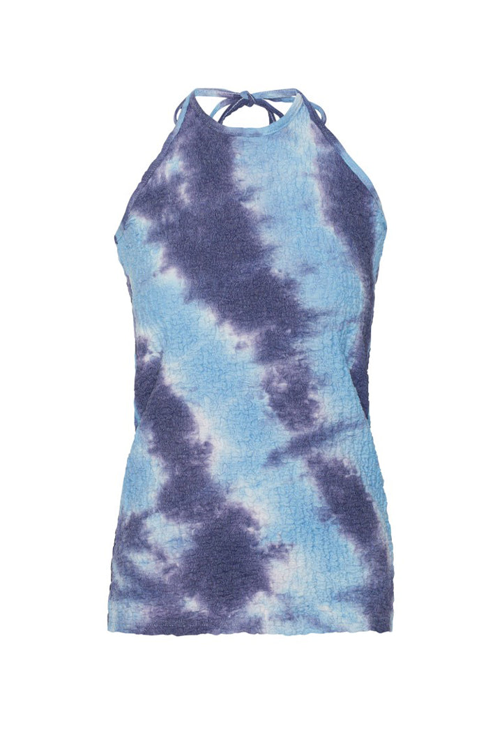 HUNKØN Malene Top Tops Blue
