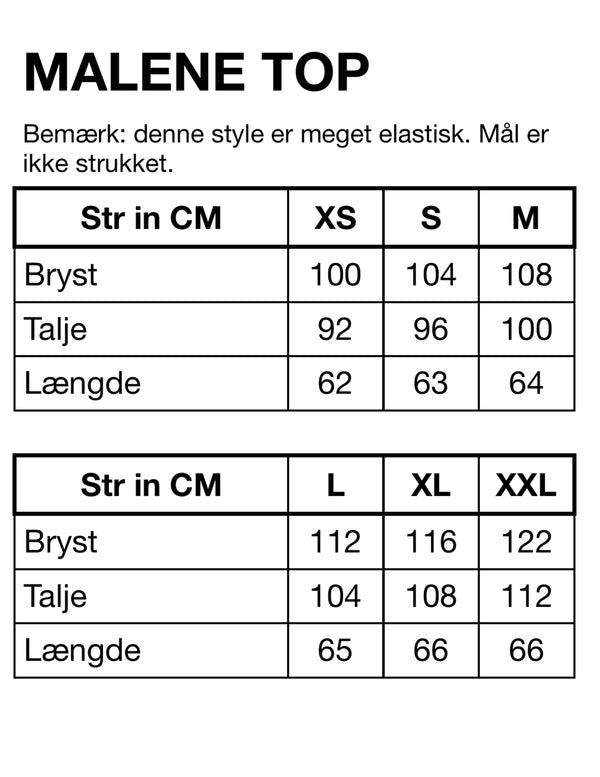 HUNKØN Malene Top Tops Yellow