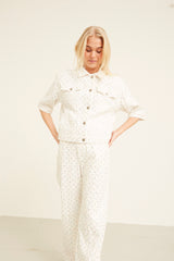 HUNKØN Maria trousers Trousers White