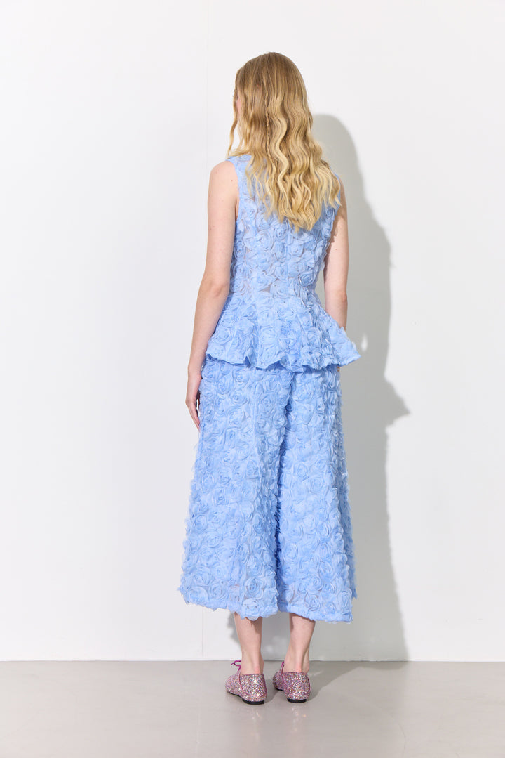 HUNKØN Marianne Trousers Trousers Blue