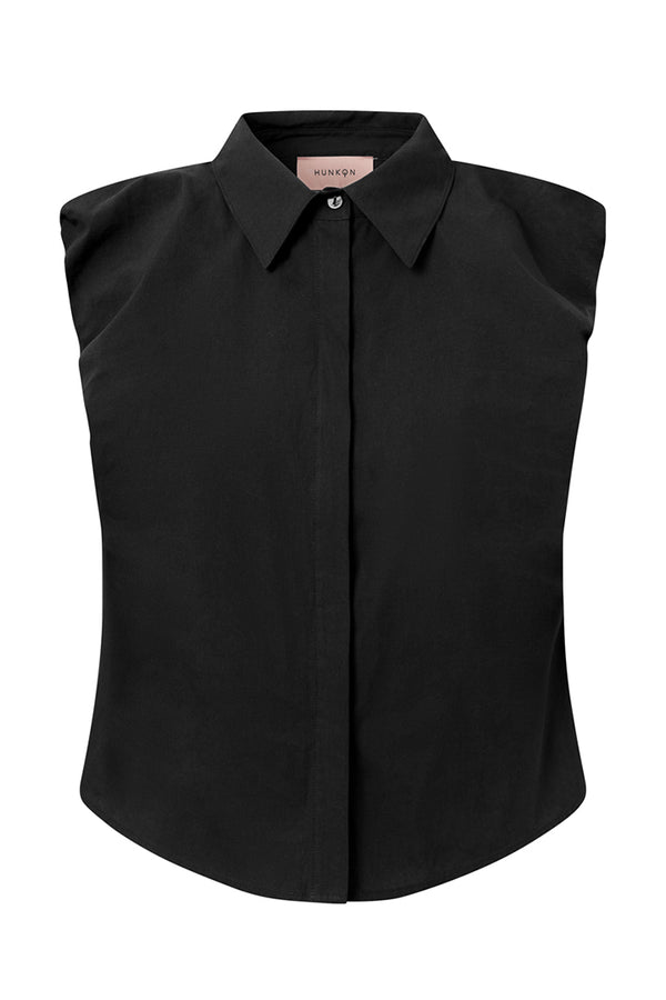 HUNKØN Marion Top Tops Black