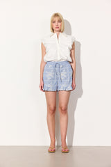 HUNKØN Marion Top Tops White
