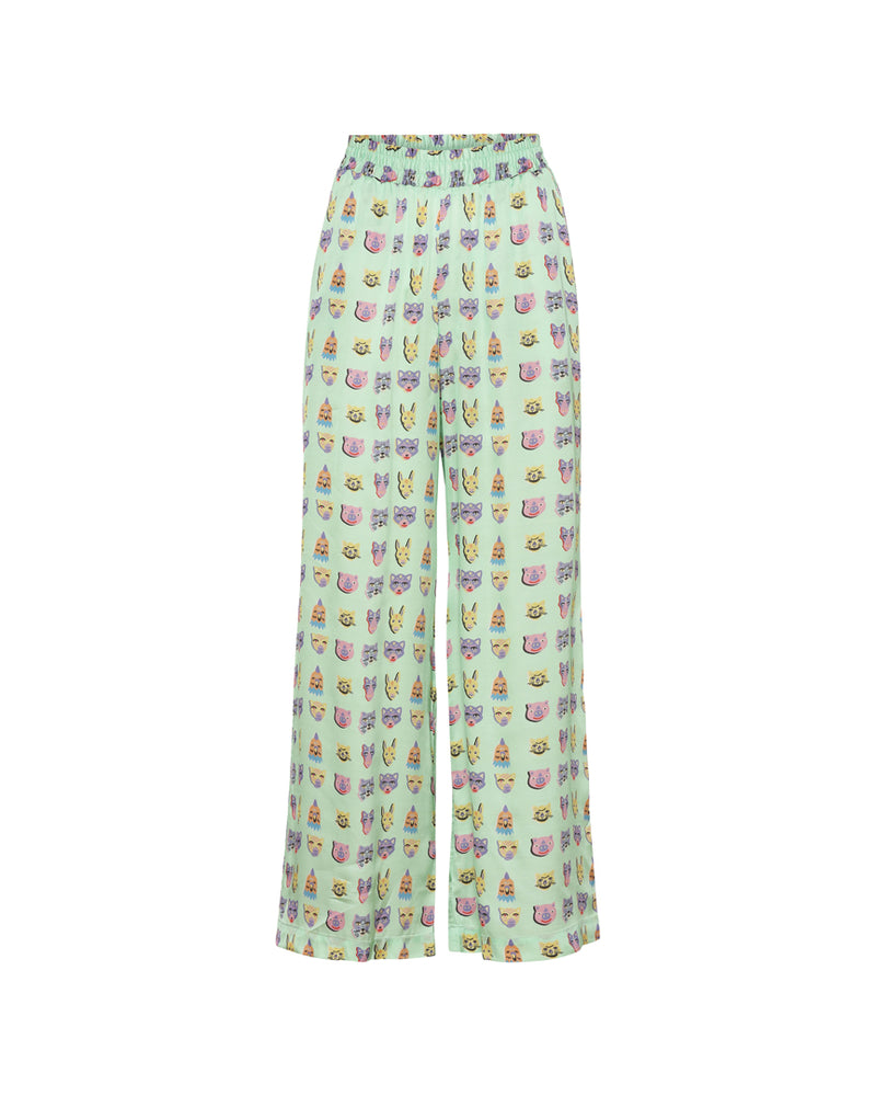HUNKØN Mascarade Trousers Trousers Heads Up Art Print