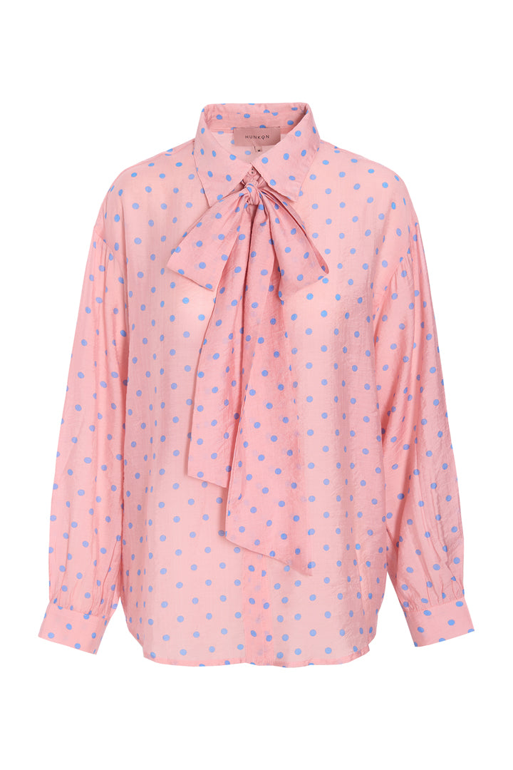 HUNKØN May Shirt Shirts Soft Pink