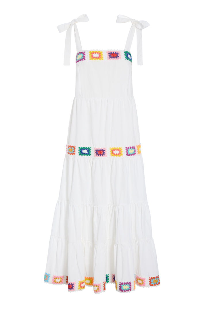 HUNKØN Millie Dress Dresses White