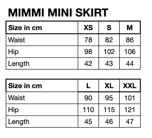 HUNKØN Mimmi Miniskirt Skirts Orange