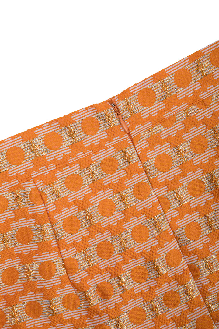 HUNKØN Mimmi Miniskirt Skirts Orange