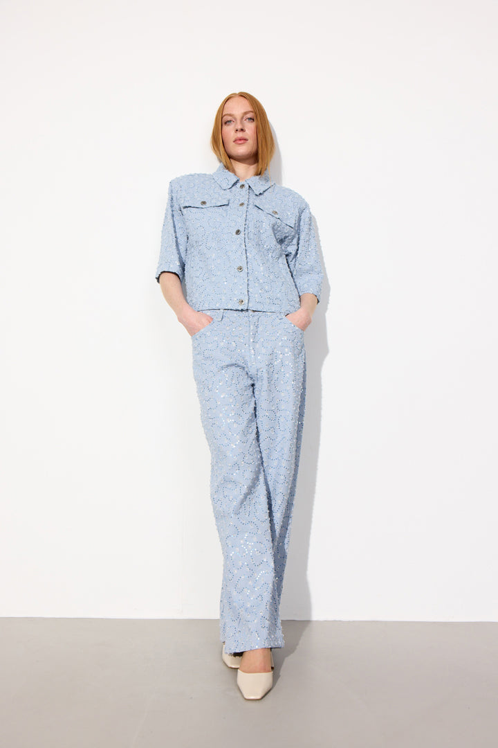 HUNKØN Molly Jacket Jackets Blue