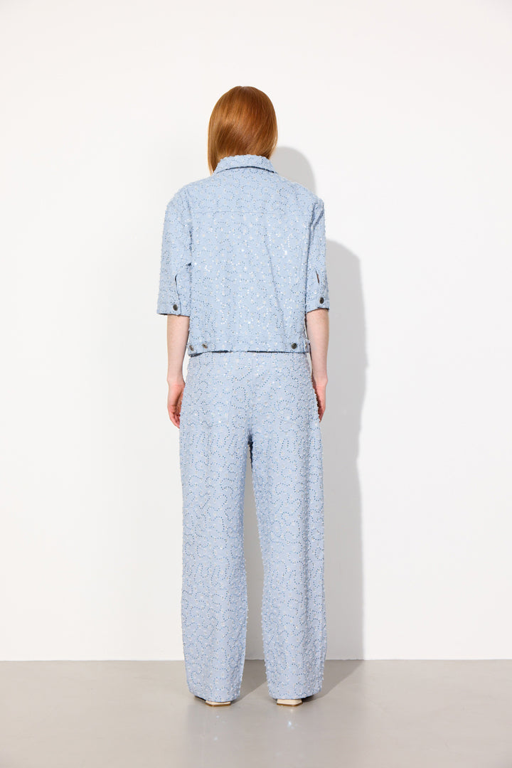 HUNKØN Molly Trousers Trousers Blue