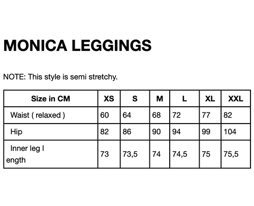HUNKØN Monica Leggings Leggings Golden