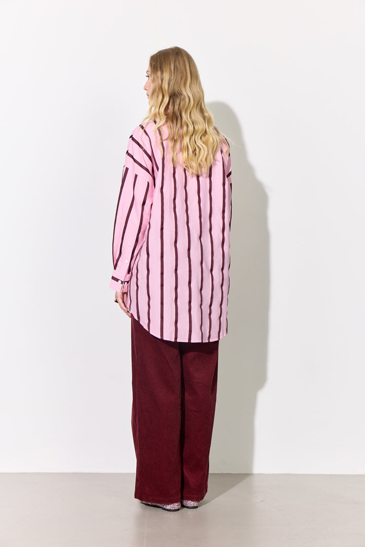 HUNKØN Nadine Trousers Trousers Burgundy