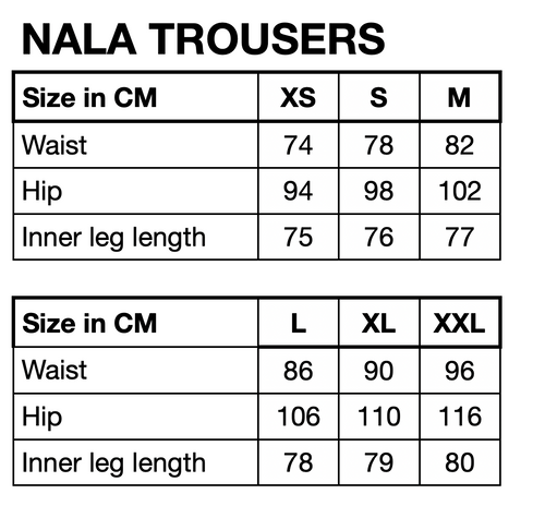 HUNKØN Nala Denim Trousers Trousers Stonewash Denim