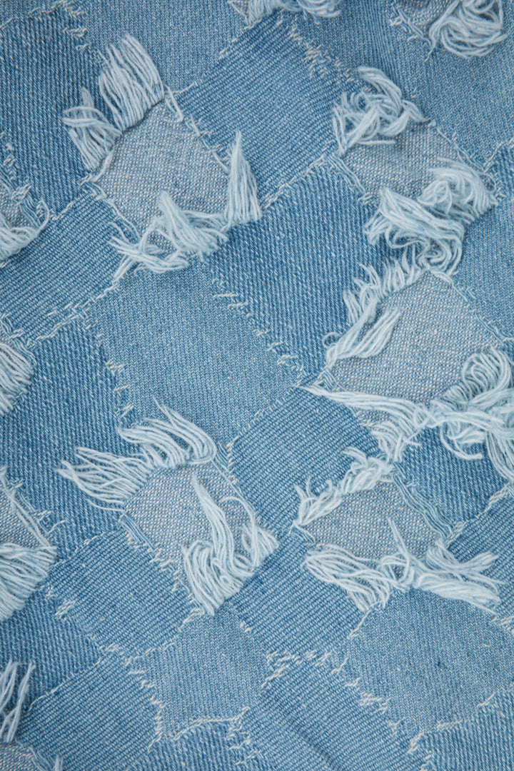 HUNKØN Nico Top Tops Light Denim