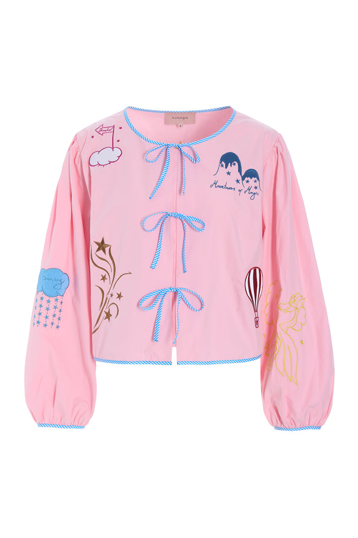 HUNKØN Nicole Shirt Shirts Pink