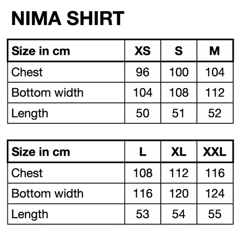 HUNKØN Nima Shirt Shirts Cream Yellow