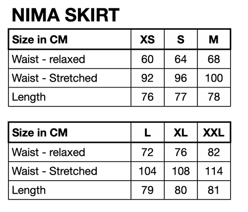 HUNKØN Nima Skirt Skirts Caramel