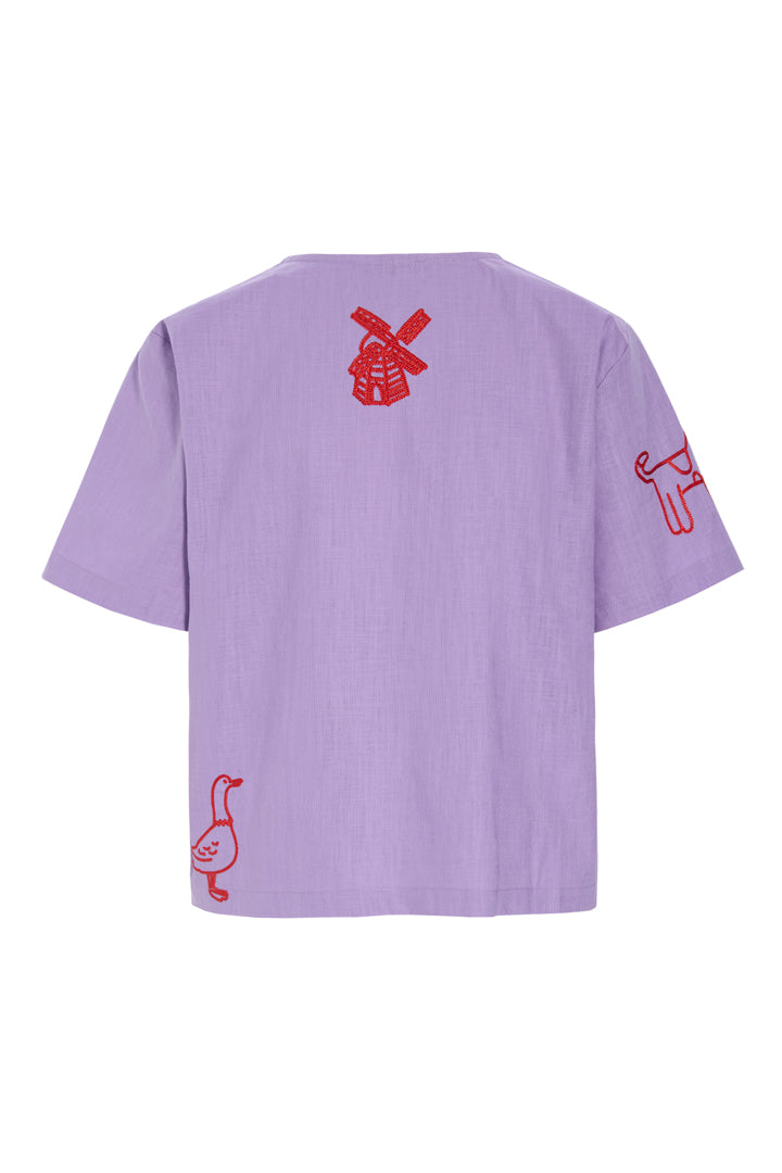 HUNKØN Nina Shirt Shirts Lavender