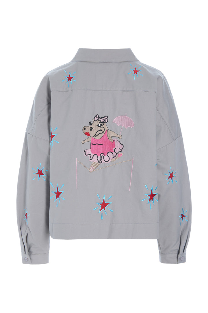HUNKØN Electra Shirt Shirts Grey