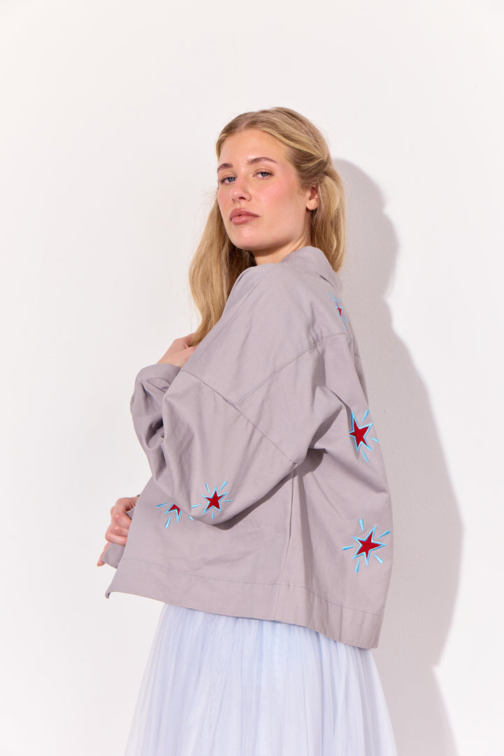 HUNKØN Electra Shirt Shirts Grey