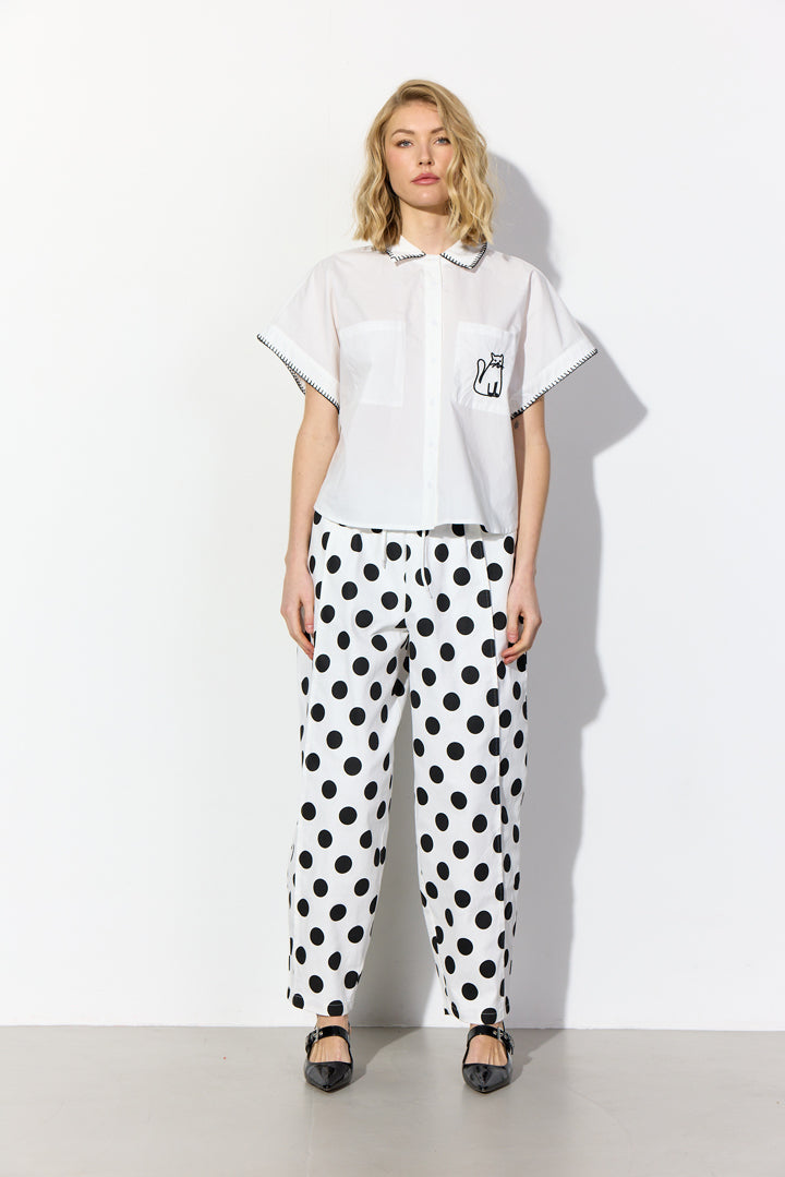 HUNKØN Oda Shirt Shirts White