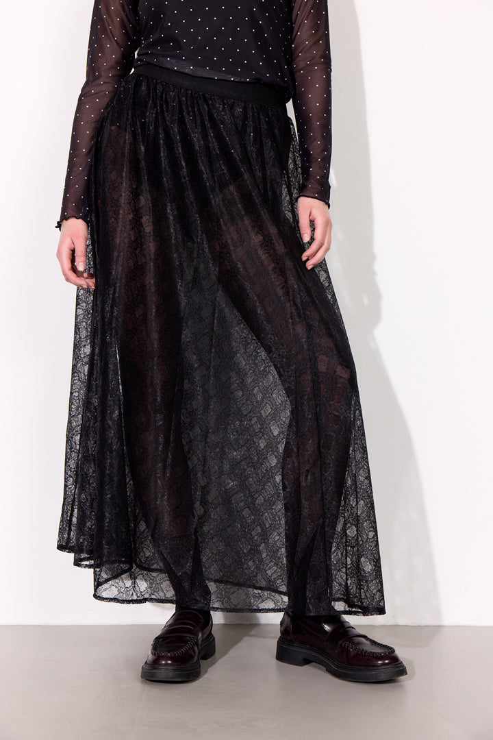 HUNKØN Ofelia Skirt Skirts Black