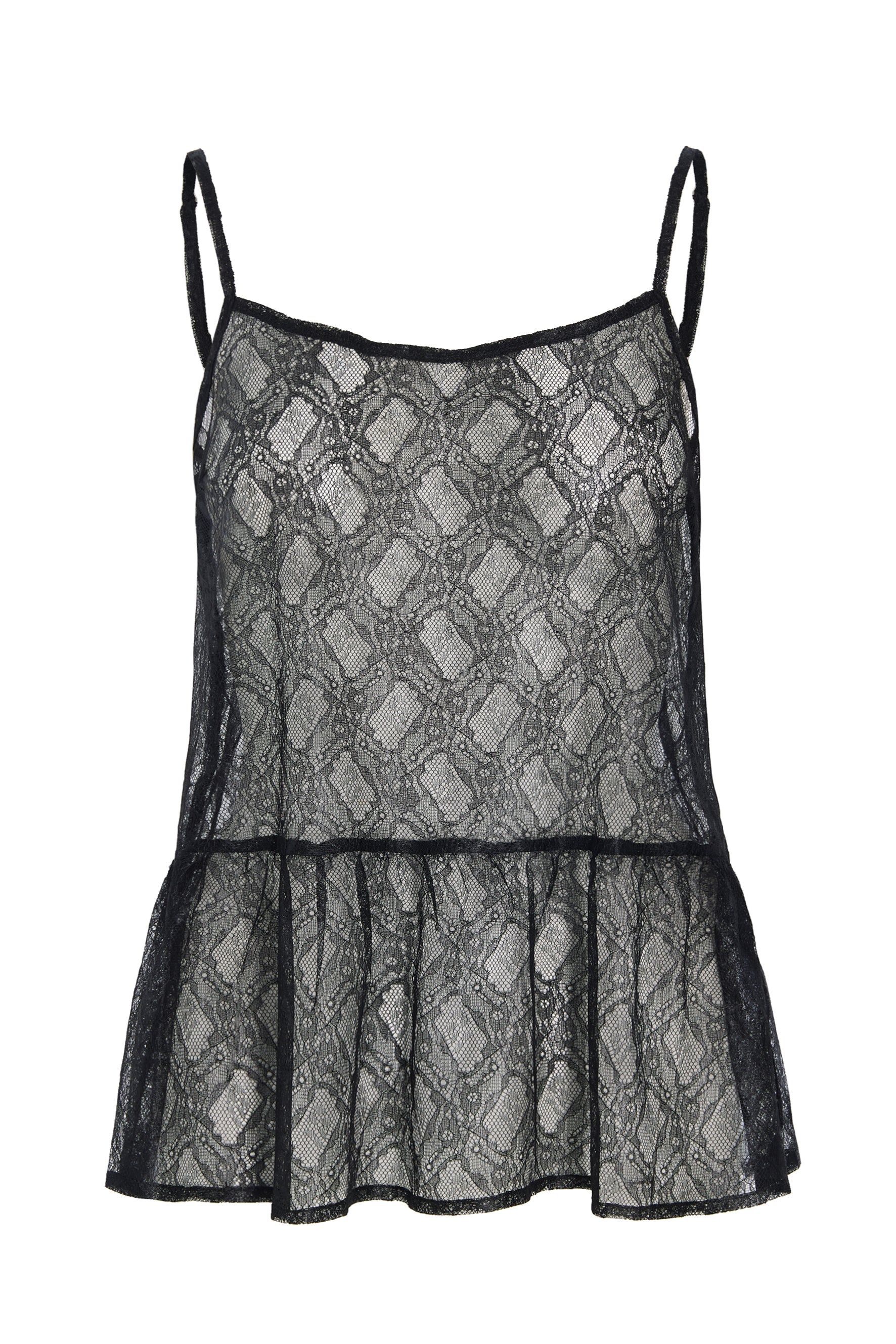 HUNKØN Ofelia Top Tops Black