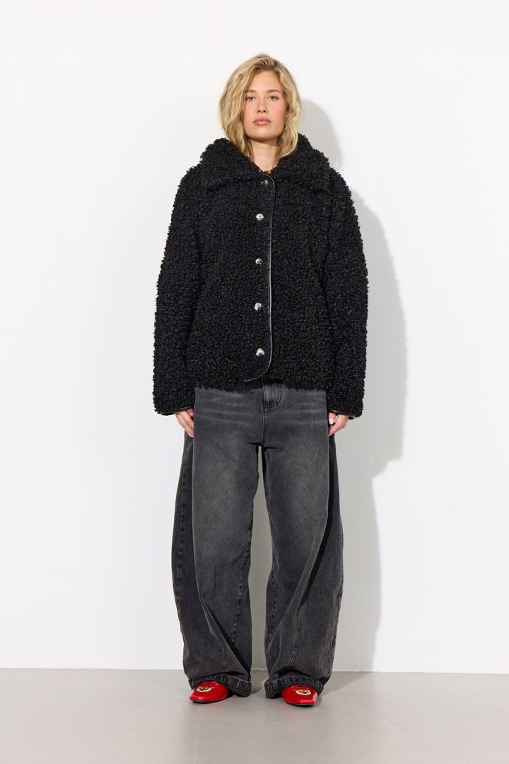 HUNKØN Olga Jacket Jackets Black
