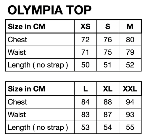 HUNKØN Olympia Top Tops Black