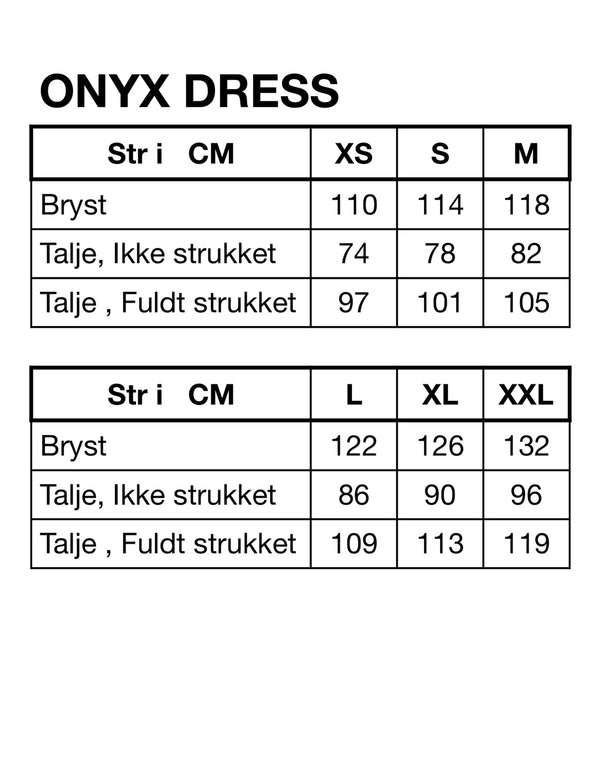 HUNKØN Onyx dress Dresses Black