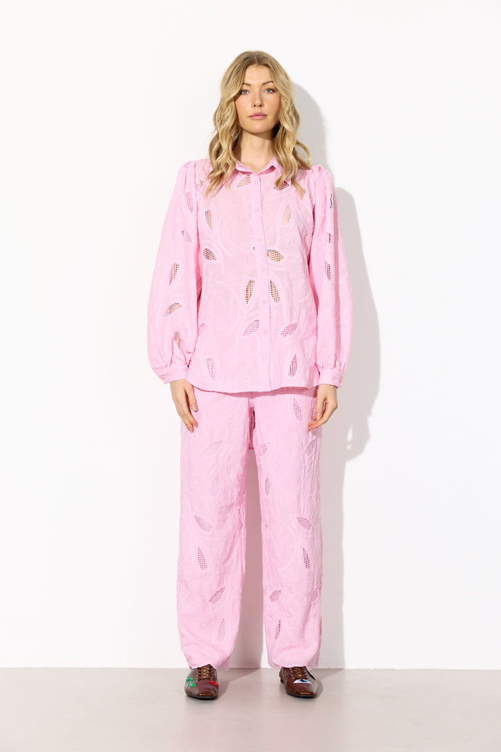 HUNKØN Orla Trousers Trousers Pink