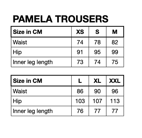 HUNKØN Pamela trousers Trousers Pink Checked
