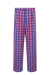 HUNKØN Pamela trousers Trousers Pink Checked