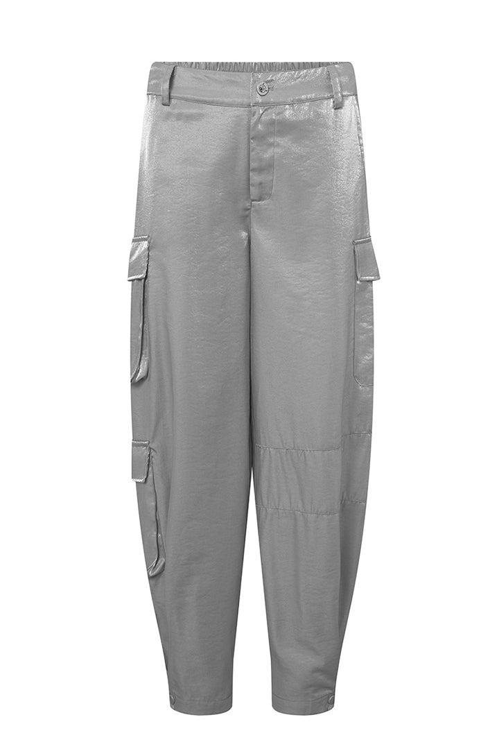 HUNKØN Patrice Cargo pants Trousers Silver