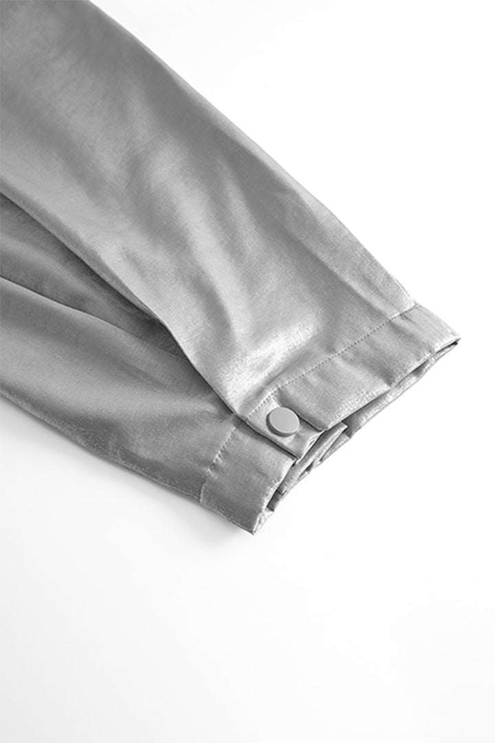 HUNKØN Patrice Cargo pants Trousers Silver