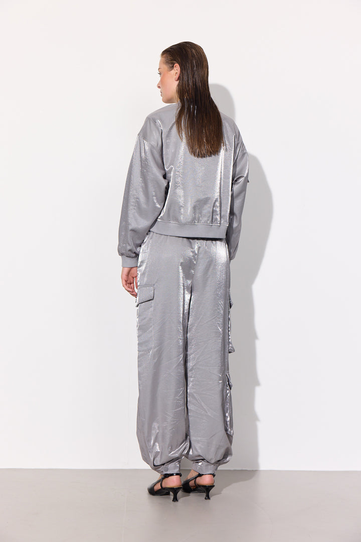 HUNKØN Patrice Jacket Jackets Silver